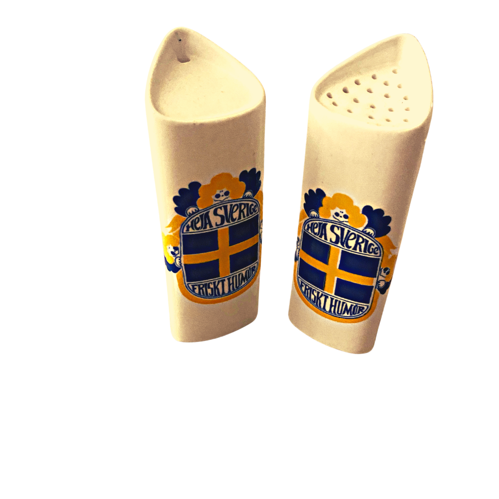 Gustavsberg | Heja Sverige | Hennix | LP | Lindberg | Salt & Pepper Shakers