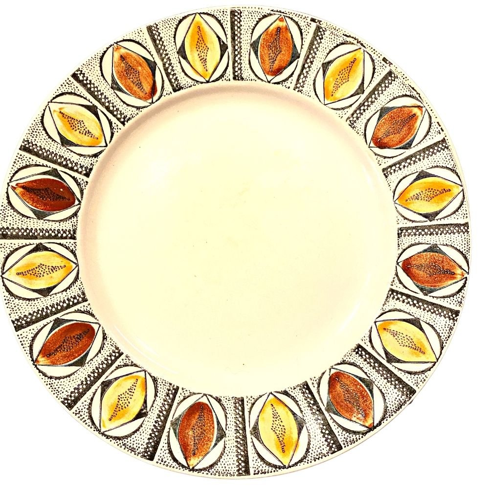 Broadhurst | Mexico | Kathie Winkle | Mismatched Mosaic Dinner Plate - Chinamania.shop