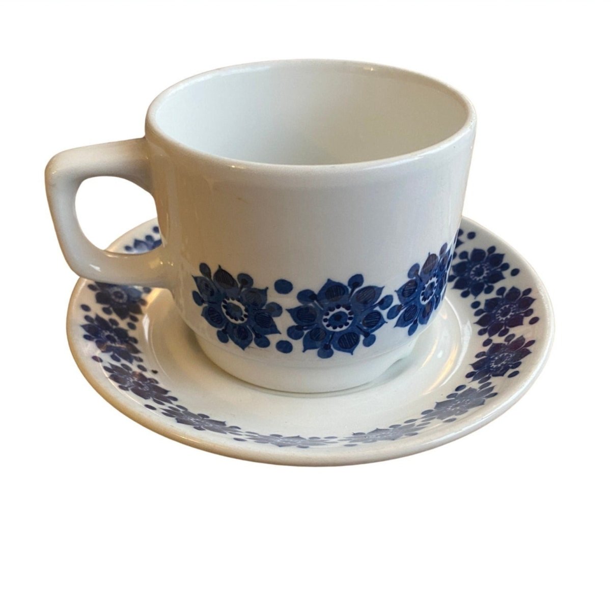 Figgjo Flint | cup & saucer set made with corundum ore - Chinamania.shop