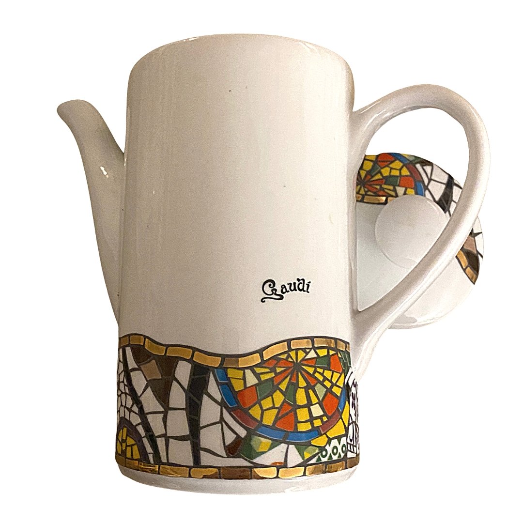 Gaudi | Art Modern | Nouveau-Deco Coffee Pot | Barcelona - Chinamania.shop