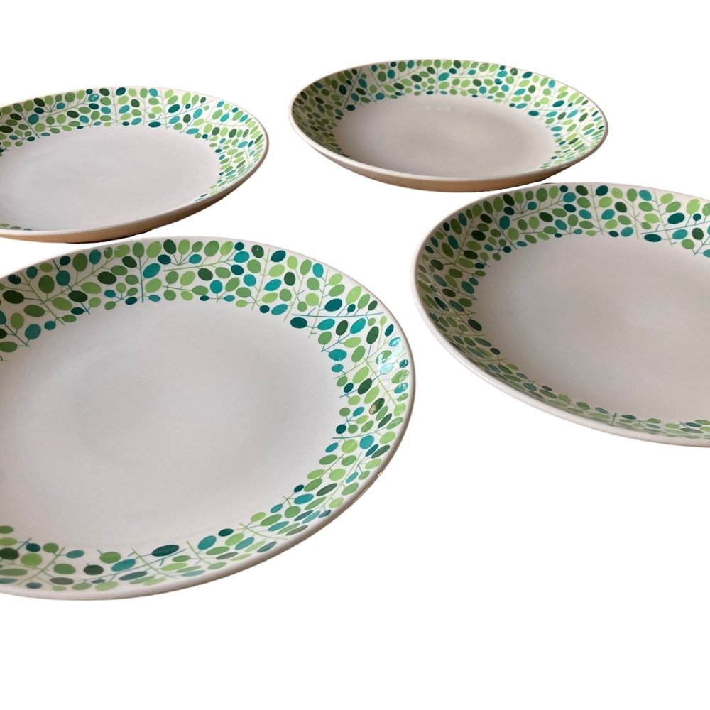 Gustavsberg | Odon | Lindberg | Set of Four Dinner Plates - Chinamania.shop