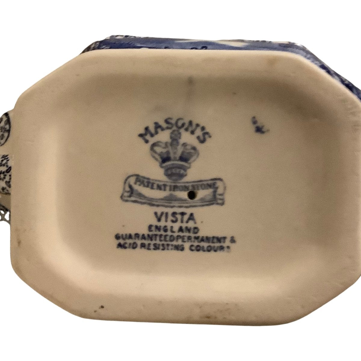 Masons | Vista (blue) | double handled tureen w. lid, ladle & saucer - Chinamania.shop