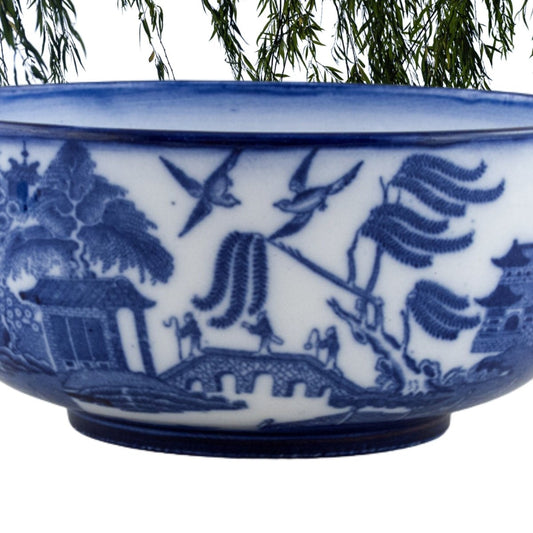 Minton | Antique | Blue willow | Serving Bowl - Chinamania.shop