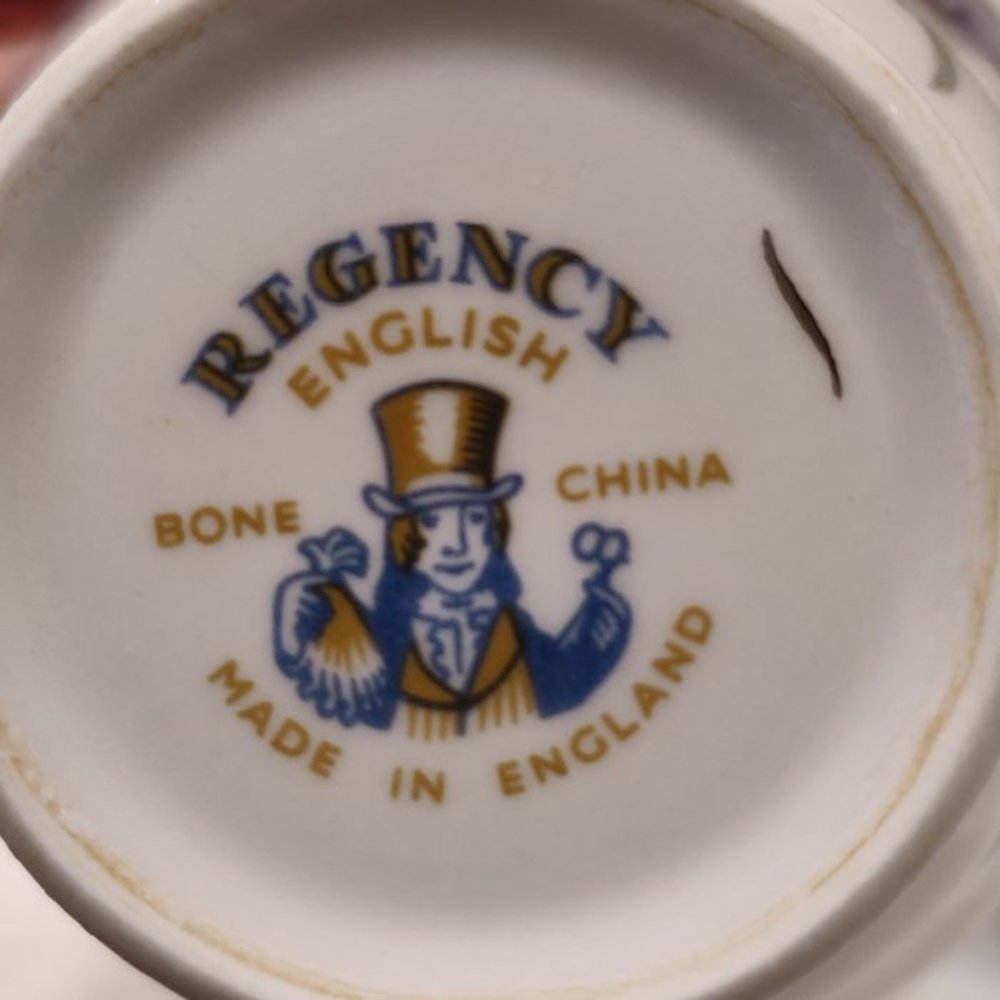 Regency | Pansy | Staffordshire | c. 1960s - Chinamania.shop