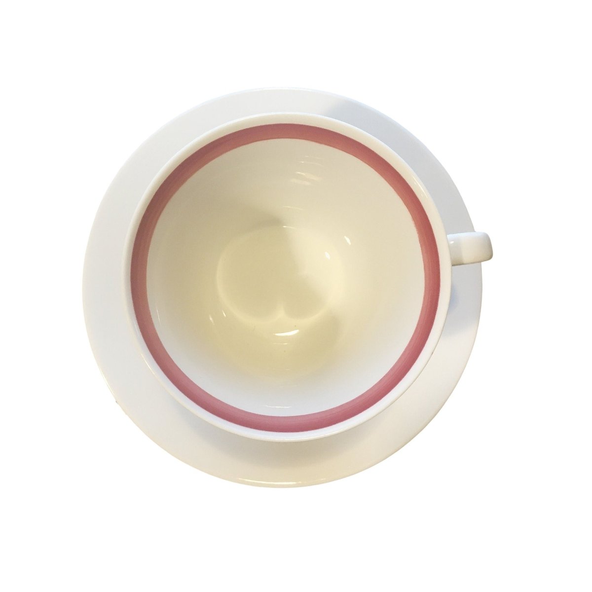 Rörstrand | Mystery Geometric (röd) | Model VB | Tea cup - Chinamania.shop