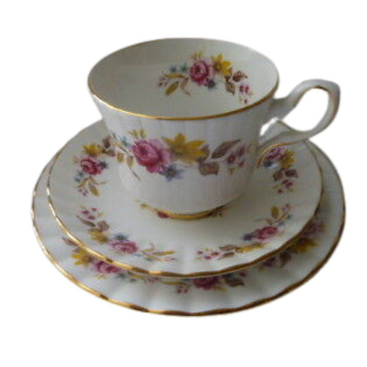 Royal Stafford | Patricia | floral tea trio set | cup, saucer & plate - Chinamania.shop