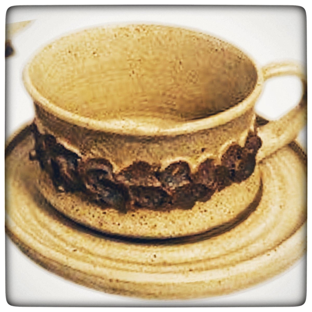 Staffan Sunnegårdh | Chamotte | Tea-Coffee pot plus 2 Cups & Saucers - Chinamania.shop