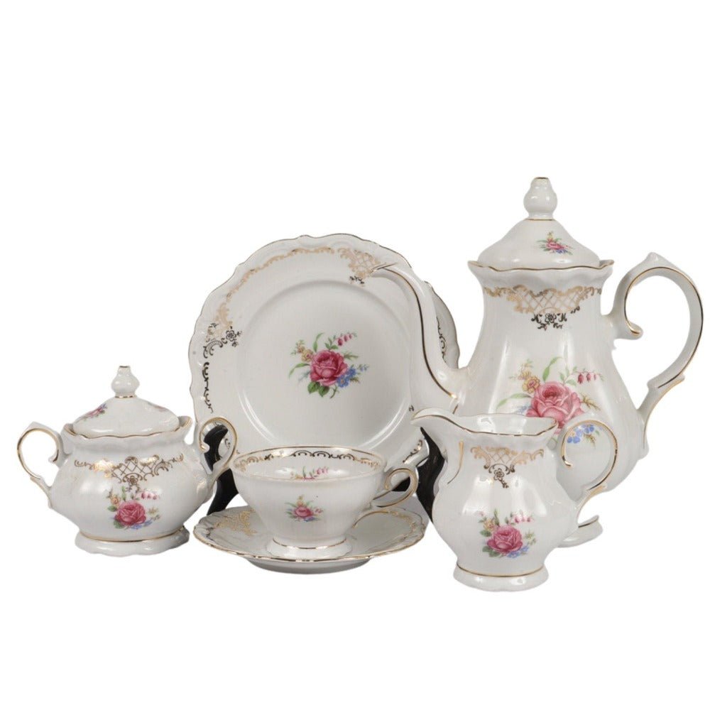 Winterling | Vintage Shabby Chic Teaset | Mint Condition for 6 people c. 1930 - Chinamania.shop